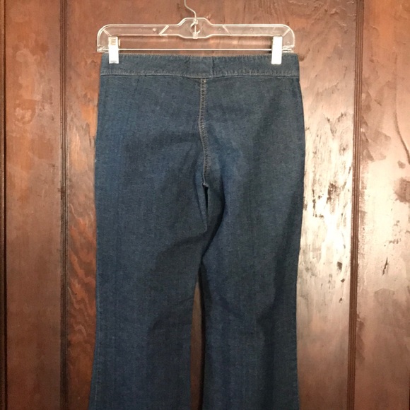 Theory Denim Trouser Wide Leg Jeans - Size 0 - Picture 2 of 7